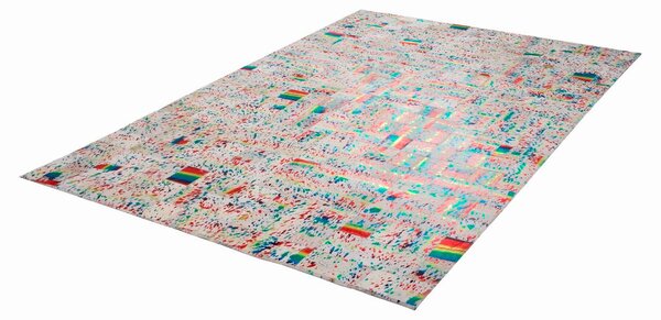 KOBEREC TKANÝ NA PLOCHO, 80/150 cm vícebarevná, béžová Kayoom - Online Only koberce & rohožky, Online Only