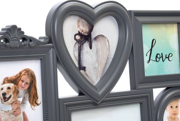 TZB Fotorámeček CORAZON 5 fotografi šedý