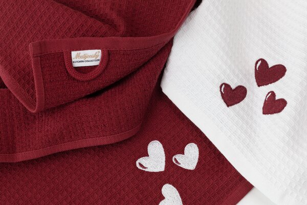 Kuchyňské utěrky Hearts