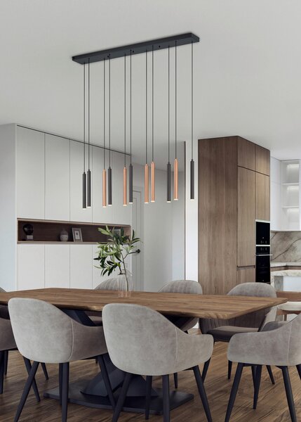 ZÁVĚSNÉ LED SVÍTIDLO, 115/15/150 cm Musterring - Závěsná světla