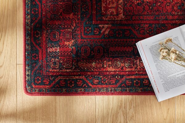 Dywilan Běhoun vlněný Omega Mistik Red červený Šíře: 83 cm