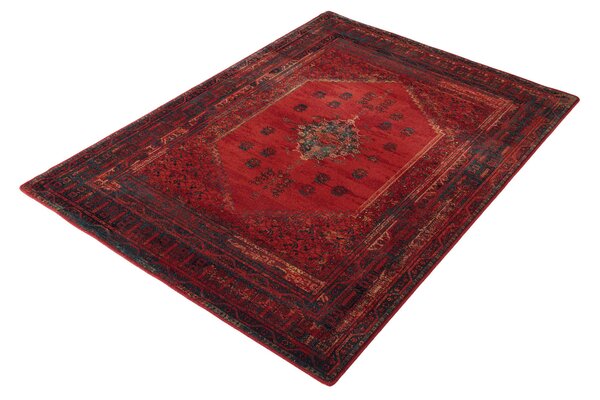 Kusový koberec vlněný Dywilan Omega Mistik Red Červený Rozměr: 66x100 cm
