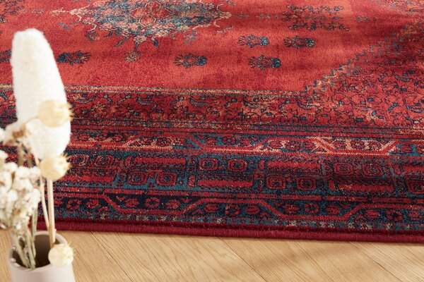 Dywilan Běhoun vlněný Omega Mistik Red červený Šíře: 83 cm