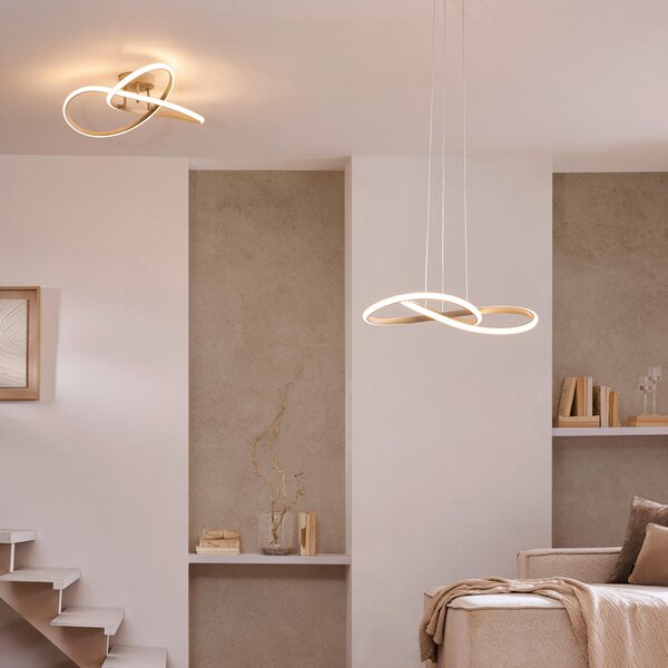 ZÁVĚSNÉ LED SVÍTIDLO, 55/120 cm Novel - Závěsná LED svítidla