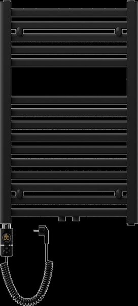 Mexen Hades, elektrické topné těleso 800 x 500 mm, 600 W, černá, W104-0800-500-2600-70