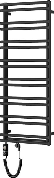 Mexen Saturn, elektrické topné těleso 1200 x 500 mm, 600 W, černá, W108-1200-500-2600-70