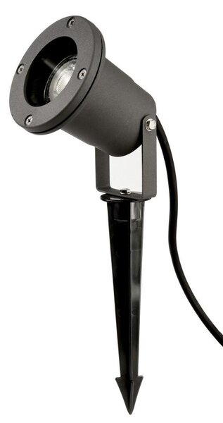 IMPR 732161 Deko-Light bodové svítidlo se zápichem - Spiky, 100mm, 1x 35 W GU10, šedá