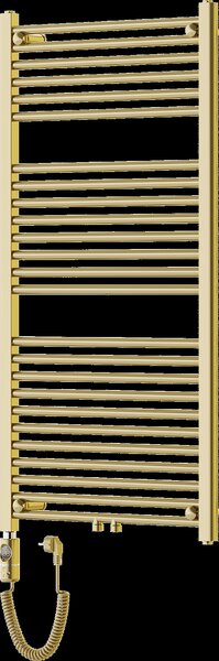 Mexen Mars, elektrické topné těleso 1200 x 600 mm, 600 W, zlatá lesklá, W110-1200-600-2600-50