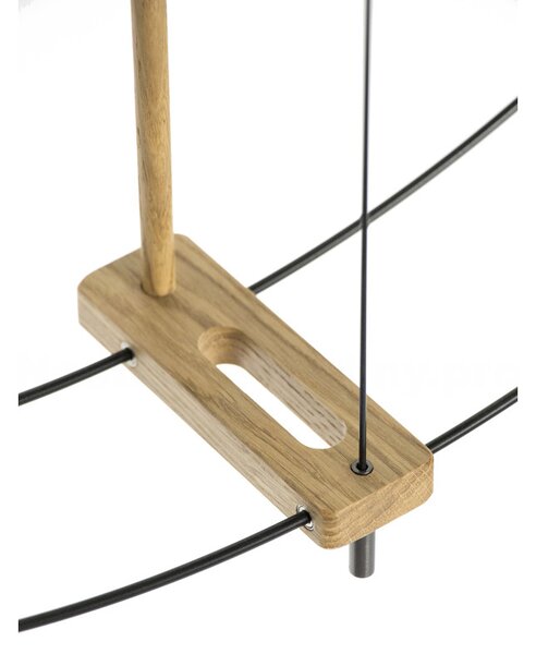 Designové hodiny Nomon Barcelona Premium Black-Oak 81cm