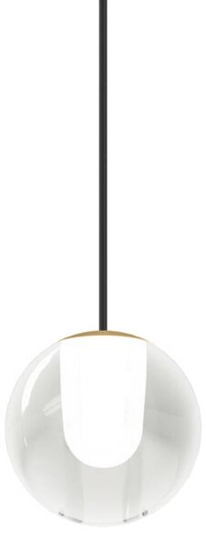 Wever & Ducré Lighting WEVER & DUCRÉ LED závěsné světlo Oplia 1.0, krémová, 2 700 K, Čirá / transparetní, Obývací pokoj / jídelna, Sklo, Moderní