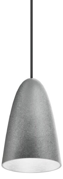 Wever & Ducré Lighting WEVER DUCRÉ LED závěsné světlo Cozy Zone 1.0, hliník, 2 700 K, Hliník / šedá / zinek, Obývací pokoj / jídelna, Hliník, Moderní