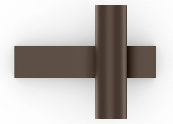 Wever & Ducré Lighting WEVER DUCRÉ LED nástěnné světlo Ceno 2.0 bronzová, 2 700 K, žárovky, stmívatelný, Bronz / starožitná mosaz, Obývací pokoj / jídelna, Hliník, Moderní