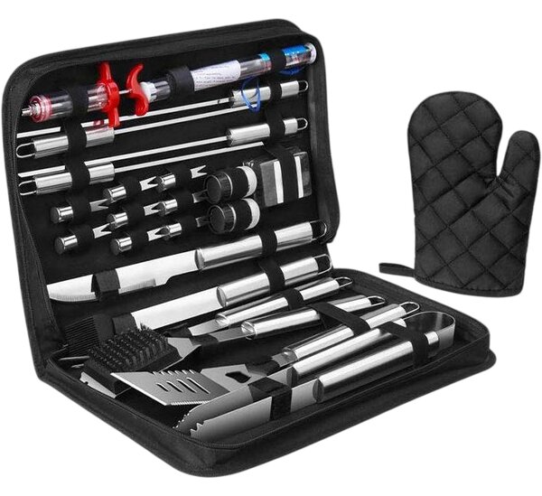 Avenberg 27 dílný set grilovacího nářadí Element