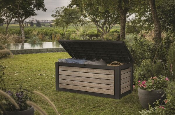 Keter zahradní úložný box Deco 630 l, sv. hnědá