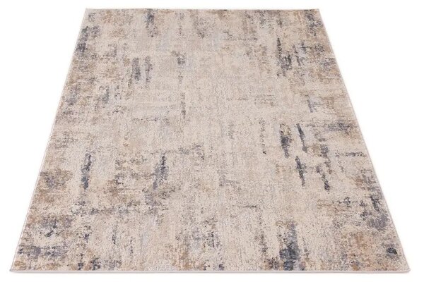 Kobercový ráj Moderní kusový koberec abstraktní Pula Air béžový Rozměr: 80x150 cm