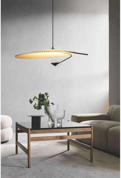GEJST Liris Závěsné Světlo Černá -, Černá, Obývací pokoj / jídelna, kov, Design