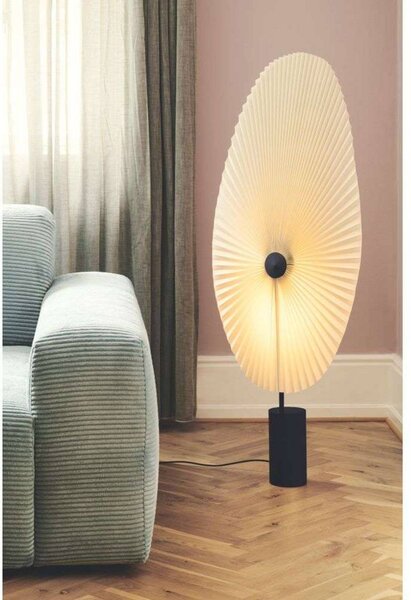GEJST Liris Stojací Lampa Black - GEJST, stmívatelný, Černá, Obývací pokoj / jídelna, kov, Design