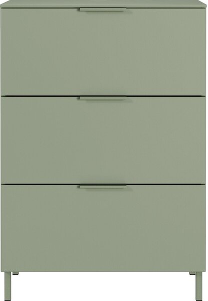 Zelená matná skříňka 68x98x40 cm Savoca – Germania