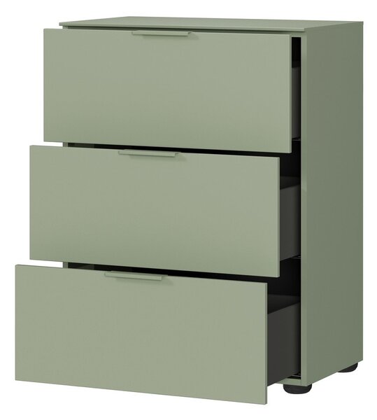 Zelená matná skříňka 68x98x40 cm Savoca – Germania