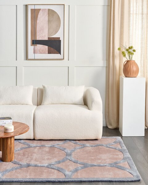 Koberec MALAN Světle hnědá 160 x 230 cm Viskóza