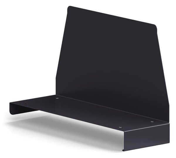 AJ Produkty Přepážka na polici RELY, pravá, 160x300mm, antracitová