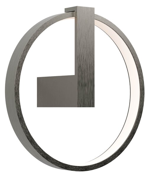 Redo Nástěnné LED svítidlo ORION ø 300mm, 28W Barva: Černá, Stmívání, řízení: TRIAC
