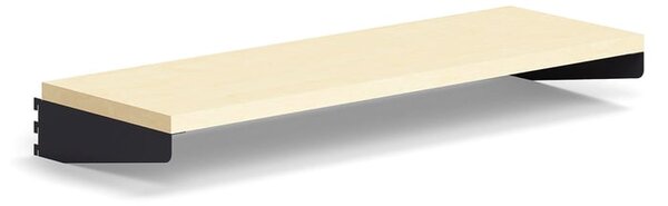 AJ Produkty Police RELY, lamino, 900x300 mm, antracitová/bříza