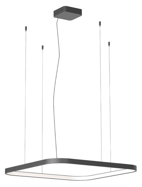 Redo Závěsné LED svítidlo ORION š: 750mm, 58W Barva: Černá, Stmívání, řízení: TRIAC