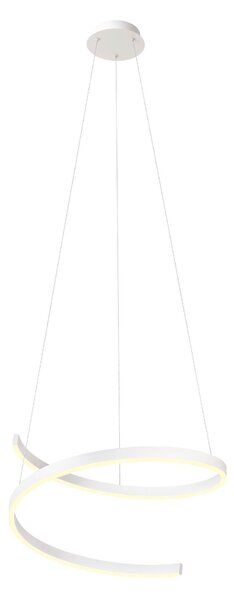 Redo Závěsné LED svítidlo SCROLL ø 600mm, 38W Barva: Černá