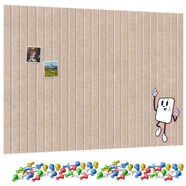 Filcové panely na zeď 120×80 cm camel, Z12_FELT40x20CAMEL