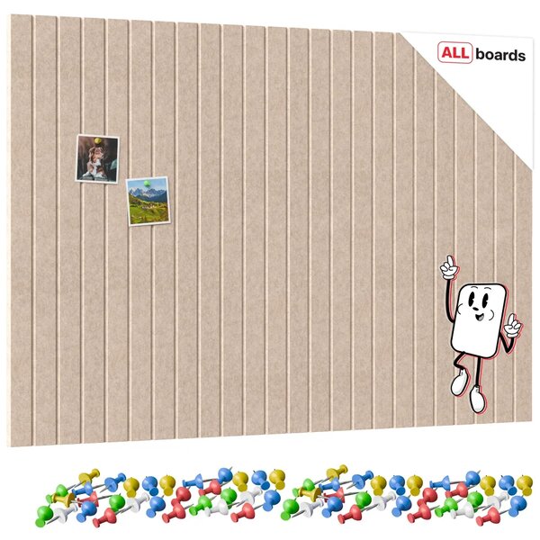 Filcové panely na zeď 120×80 cm camel, Z12_FELT40x20CAMEL