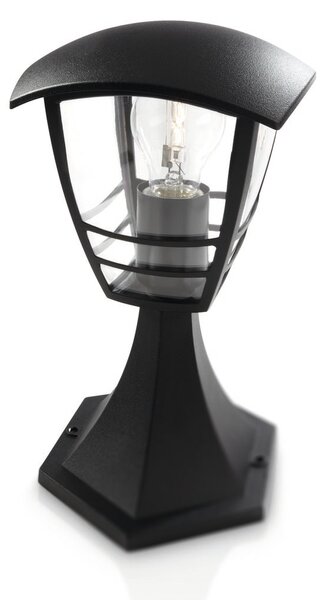 Philips Venkovní sloupkové svítidlo Creek 32,cm, IP44, černé
