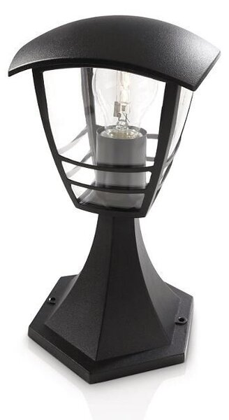 15382/30/16 Creek venkovní sloupkové svítidlo 1xE27 60W bez zdroje 32,5cm IP44, černé
