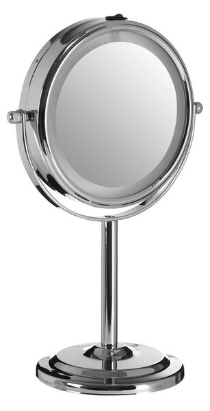 Kosmetické zrcadlo s osvětlením/zvětšovací (zvětšení 2x) ø 15 cm Cassini – Premier Housewares