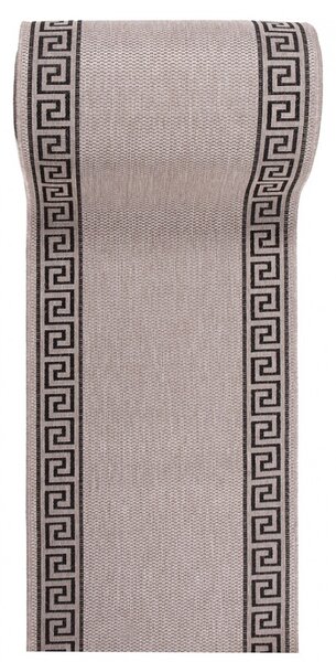 Balta Běhoun Sisal Floorlux 20014 Silver / Black Šíře: 70 cm