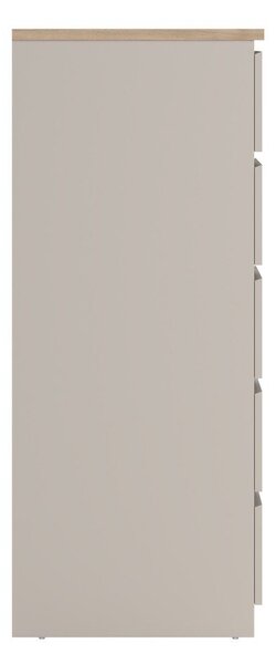 Krémová komoda 77x121x50 cm Naia – Tvilum