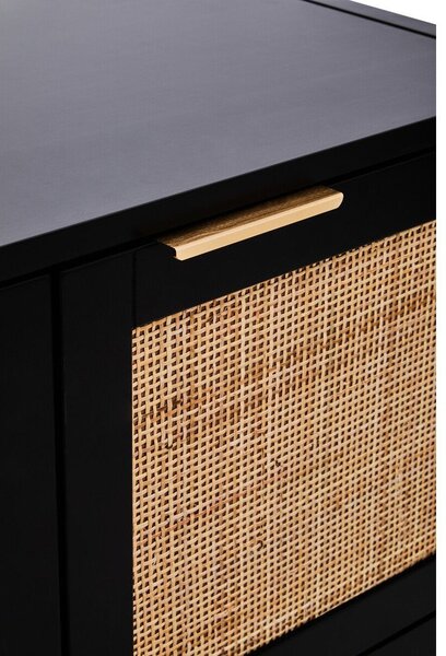 Černá komoda 85x73x38 cm Sherman – Premier Housewares