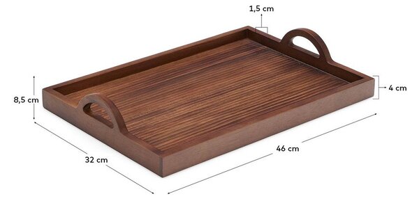 Dřevěný tác 36x51 cm Rommu – Kave Home