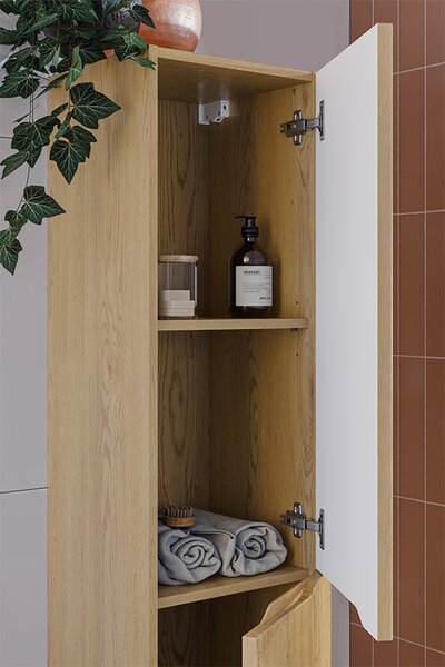 Koupelnová vysoká skříňka NORDIC CREMONA 80cm