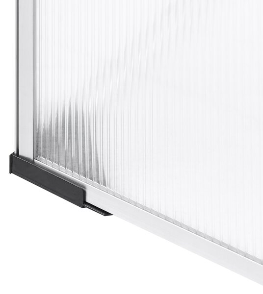 Zahradní skleník CARFIZZI 100 cm 60 cm Stříbrná