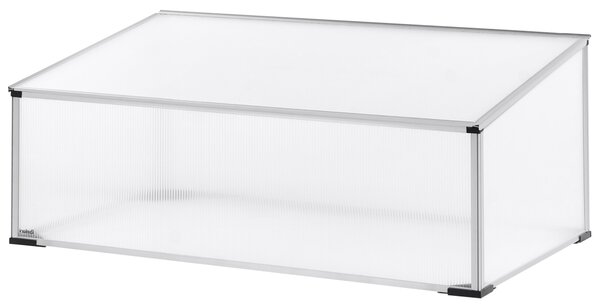 Zahradní skleník CARFIZZI 100 cm 60 cm Stříbrná