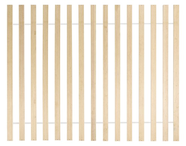 Postel s úložnými zásuvkami bez čela BRUX 140 x 200 cm Bílá