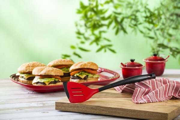 Le Creuset 93100100060008 Kuchyňská lopatka silikonová višňová