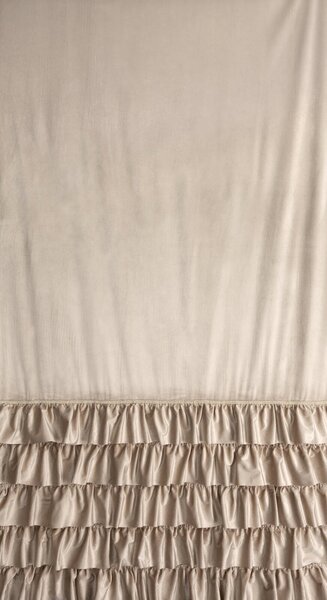 ZATEMŇOVACÍ ZÁVĚS NA PÁSCE CARLI 140X270 CM BÉŽOVÁ