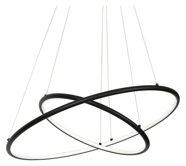 Závěsné LED svítidlo Orion, 2x LED 53w, 3000k, b