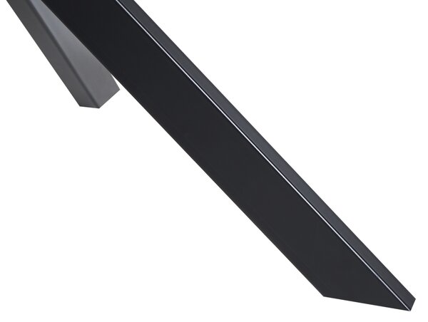 Rozkládací jídelní stůl CARLEA Světle hnědá 120/160 cm 120 cm