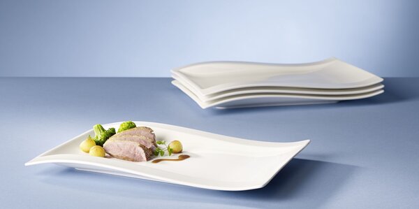 Villeroy & Boch 10-2525-2697 Jídelní talíř NewWave 25 x 37 cm