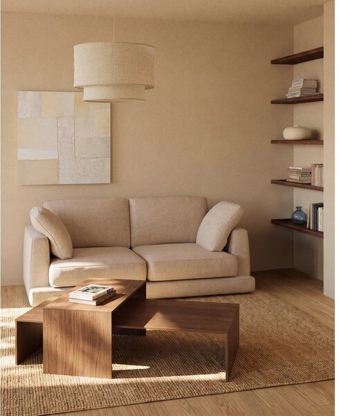 Béžové stínidlo ø 60 cm Mariela – Kave Home