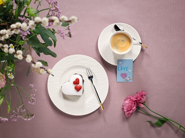Villeroy & Boch 12-6351-0190 Vidlička na dort Ella Partially Gold Plated