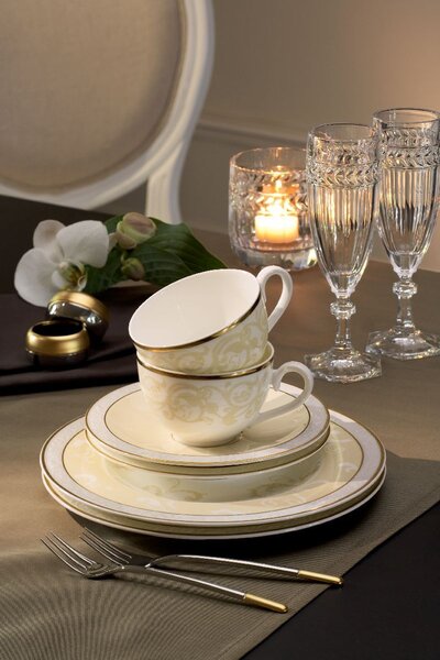 Villeroy & Boch 12-6351-0080 Dezertní vidlička Ella Partially Gold Plated